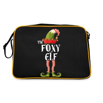 the foxy elf - Retro Bag - black/gold - Back