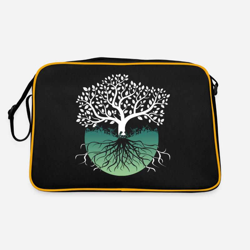 Yggdrasil Vikings Arbre de vie Sac Retro