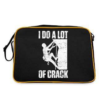 Je fais beaucoup de crack - Sac Retro - noir/or - Dos