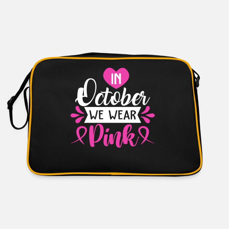 rose Octobre - Sac Retro - noir/or