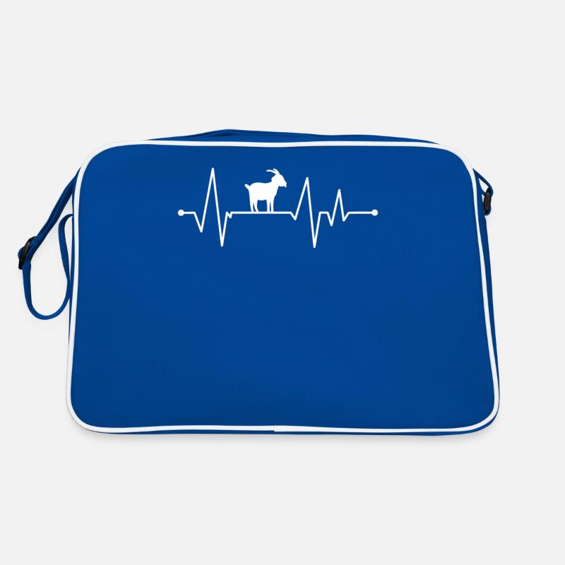 Battement de cœur de chèvre Sac Retro