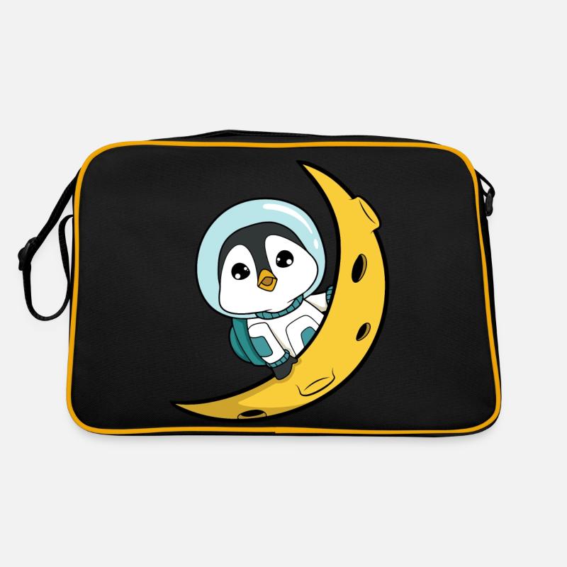 Lune pingouin Sac Retro