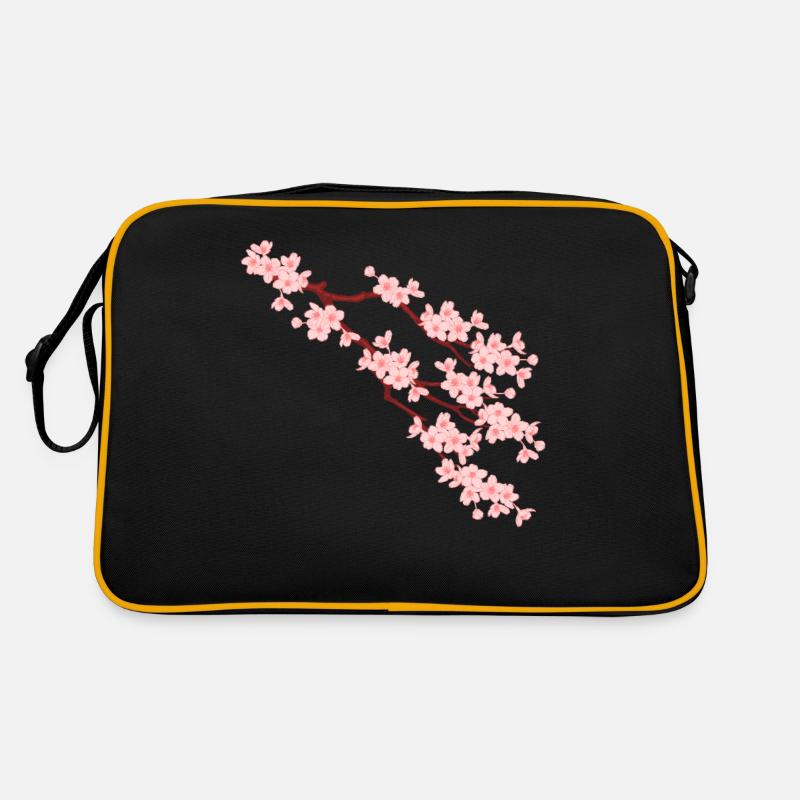 sakura - Retro Bag - black/gold