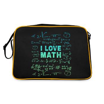 Conception mathématique pour professeur de mathématiques et étudiant en mathématiques - Sac Retro - noir/or - Dos