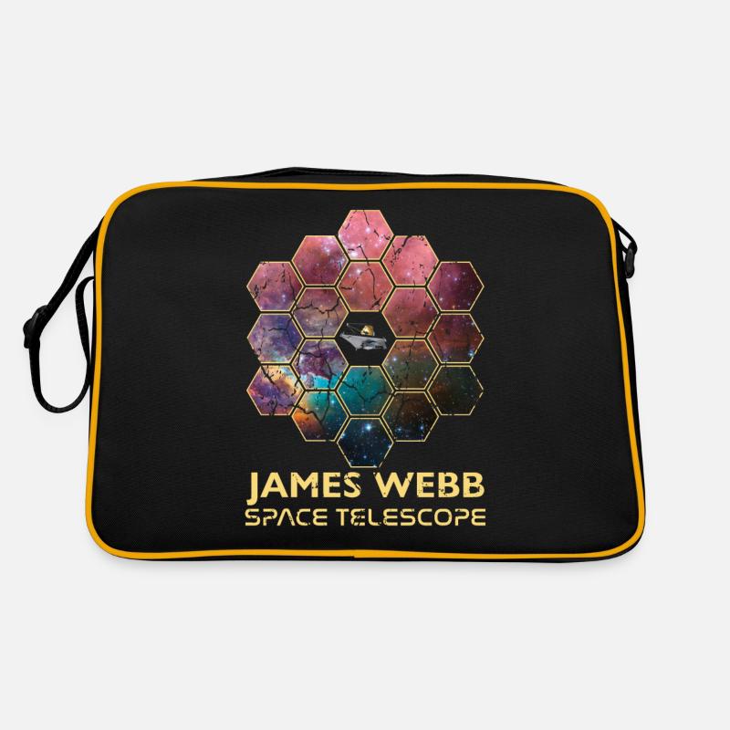 jwst James Webb Space Telescope Retro Tasche