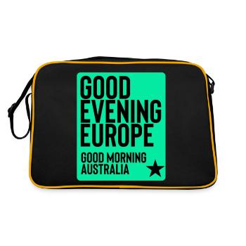 Eurovision - Retro Bag - black/gold - Back