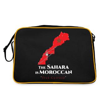 Moroccan - Retro Bag - black/gold - Back