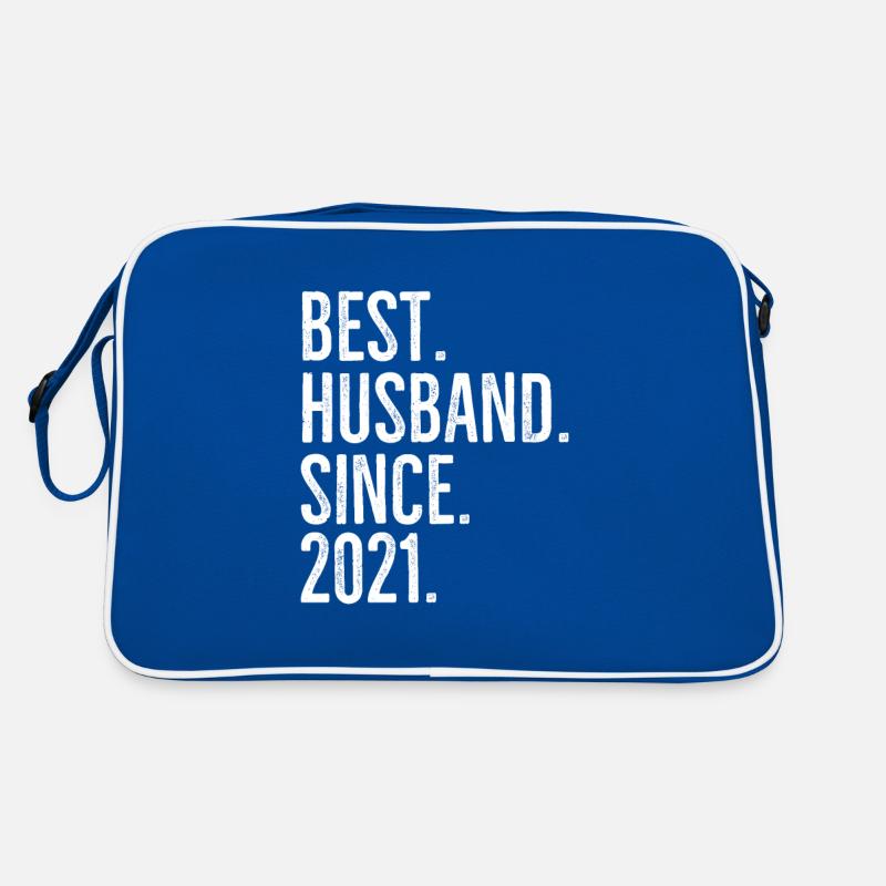 Bester Ehemann seit 2021 Retro Tasche
