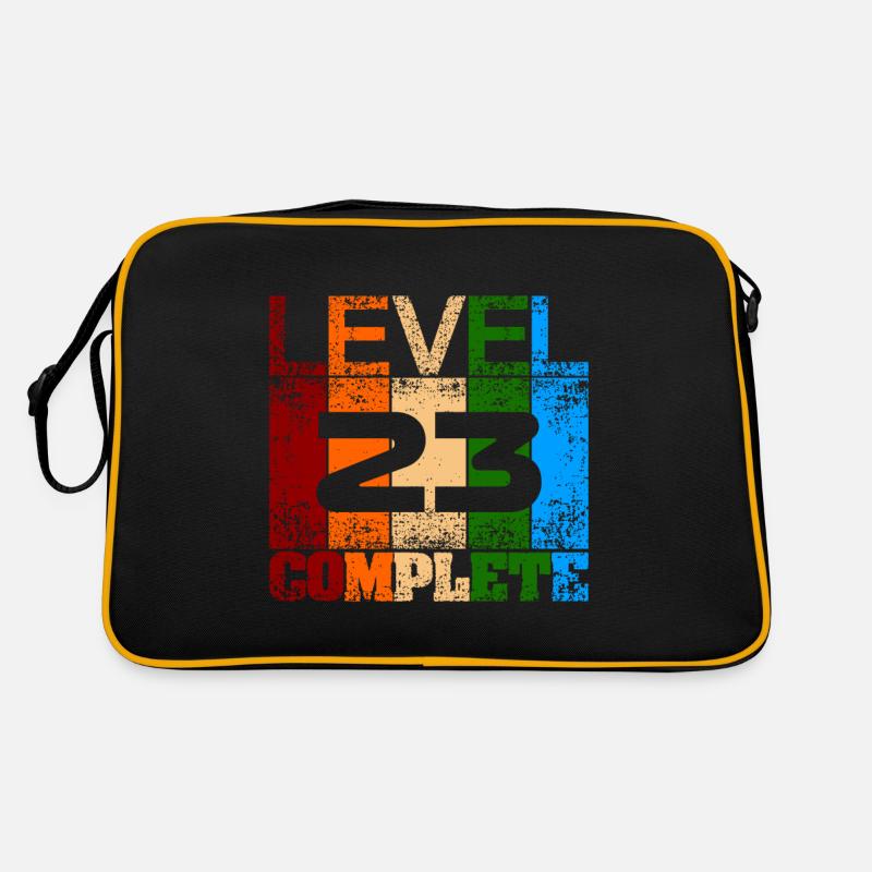 Endlich bin ich 23 Retro Tasche