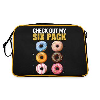 Découvrez My Six Pack Donuts - Sac Retro - noir/or - Dos