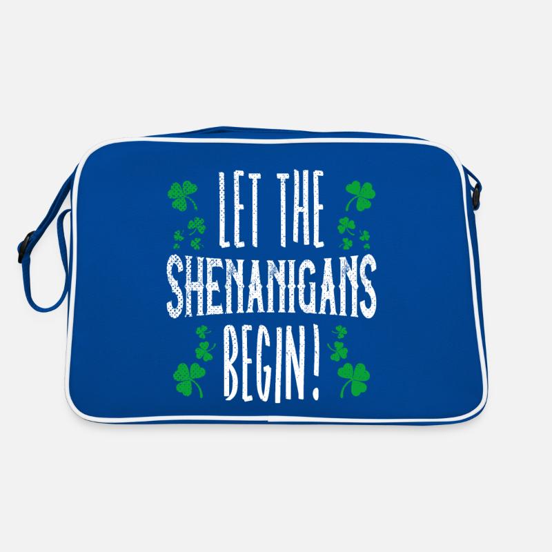Que les manigances commencent! Saint-Patrick Irlande Sac Retro