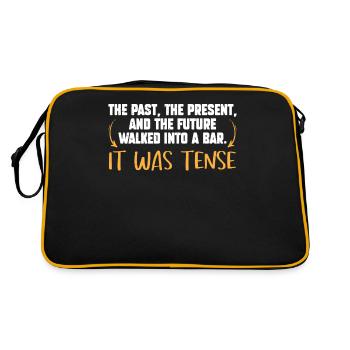 Grammaire Dicton du professeur d’allemand - Sac Retro - noir/or - Dos