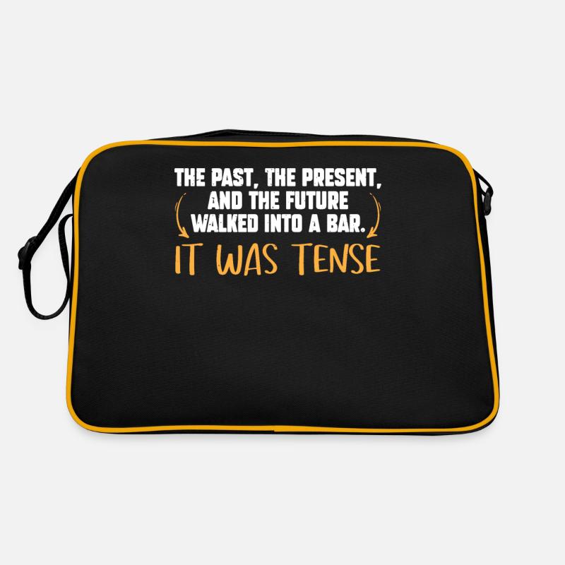 Grammar German teacher's saying Retro Bag