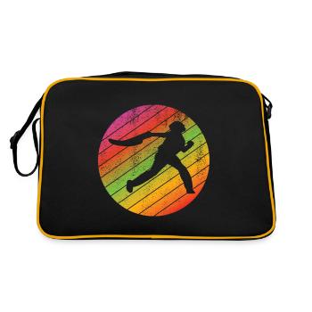 Jai Alai Retro Pelota Jai-Alai Gift - Retro Bag - black/gold - Back