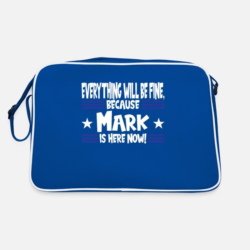 Alles Wird Gut, Denn Mark Ist Jetzt Hier Retro Tasche