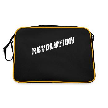 Révolution 001 - Sac Retro - noir/or - Dos