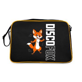 Disco renard - Sac Retro - noir/or - Dos