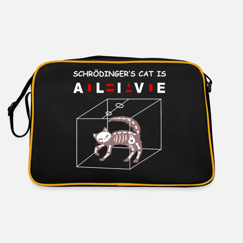 Le chat Schrödingers est mort / vivant Sac Retro