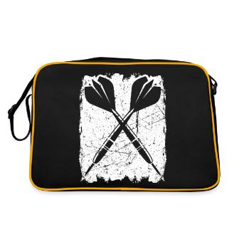 Tenue de fléchettes Fléchettes Jersey Fléchettes Équipe de fléchettes - Sac Retro - noir/or - Dos