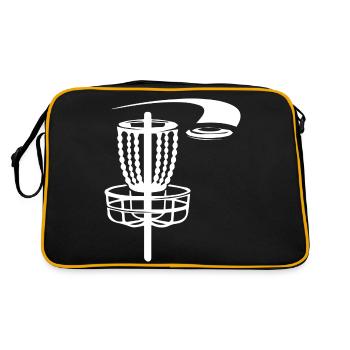 sport de golf - Sac Retro - noir/or - Dos