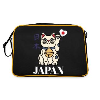 japan - Sac Retro - noir/or - Dos
