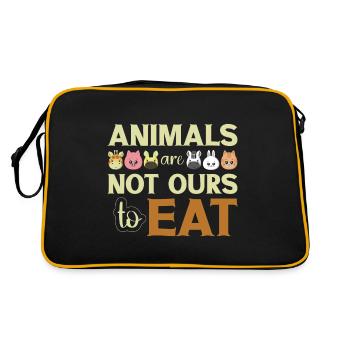 Animaux Bien-être animal - Sac Retro - noir/or - Dos