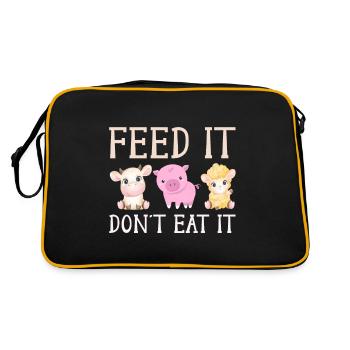 Animaux Animal Bien-être animal Alimentation - Sac Retro - noir/or - Dos
