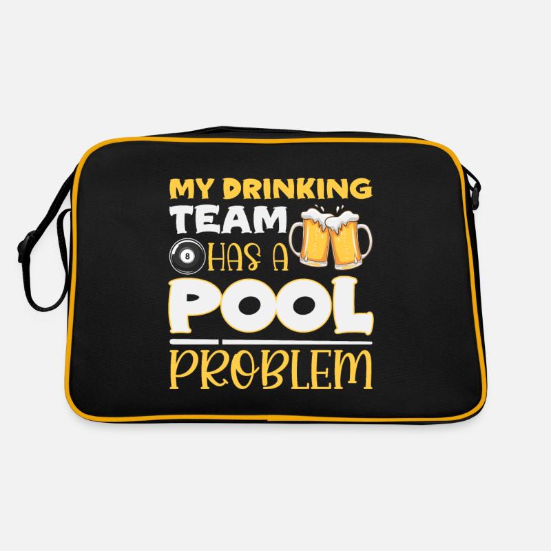 Billard Billard Snooker Queue Joueur de billard Sac Retro