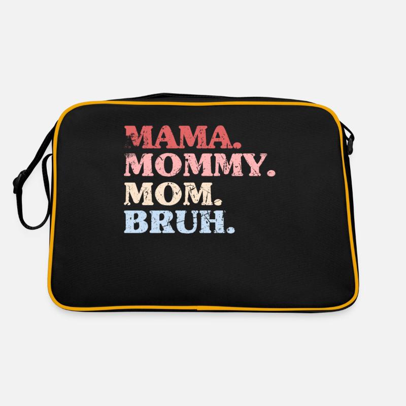 Mama Mommy Mom Bruh Muttertag Retro Tasche
