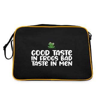 Taste Frog Bad Taste in Men - Retro Bag - black/gold - Back