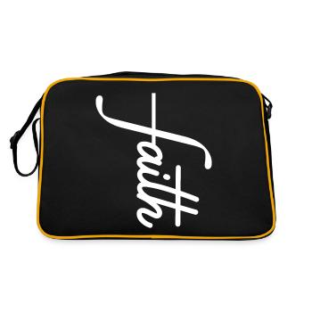 Belief - Retro Bag - black/gold - Back