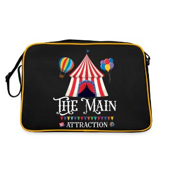 The Main Attraction - Retro Bag - black/gold - Back
