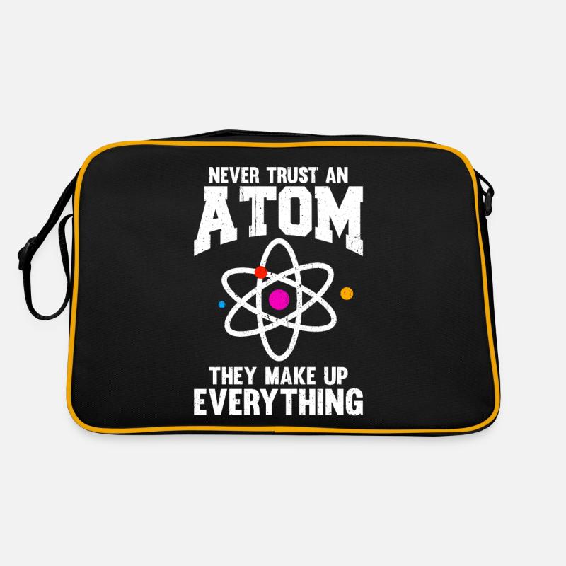 Ne faites jamais confiance à un atome de chimie Sac Retro