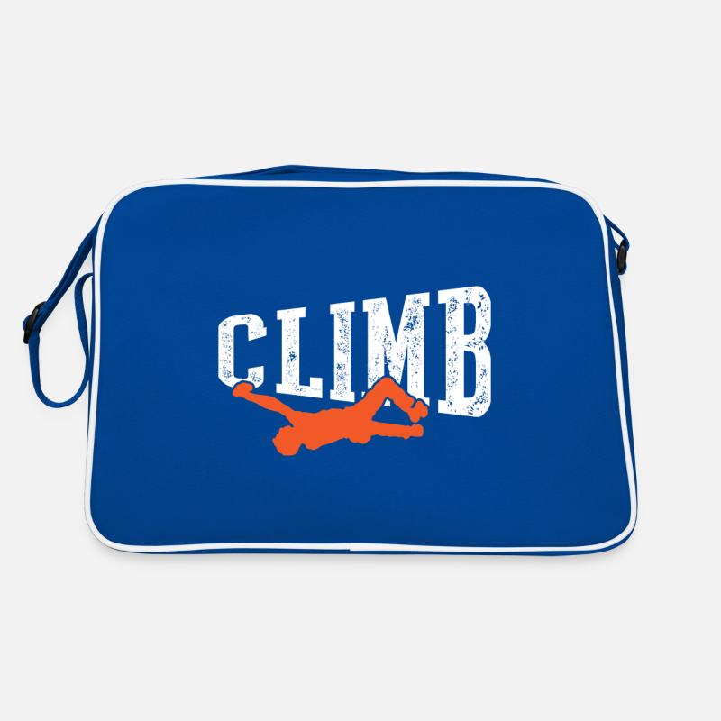 Klettern Retro Tasche