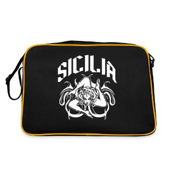 Italie Italie Sicile Sicile Palerme - Sac Retro - noir/or - Dos