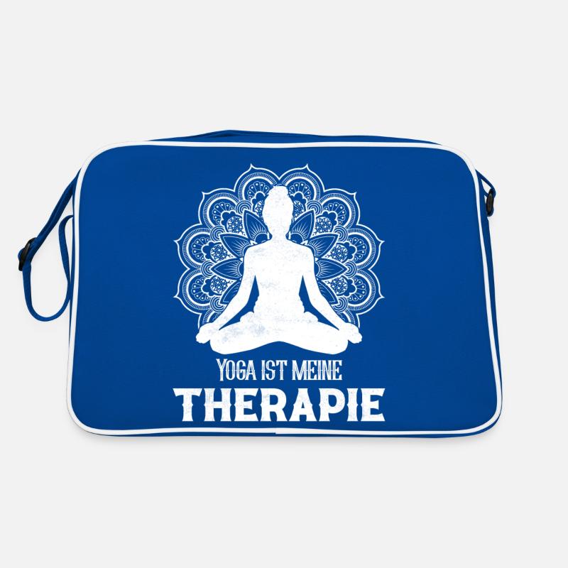 Yoga is my therapy Esoteric Mediation Retro Bag