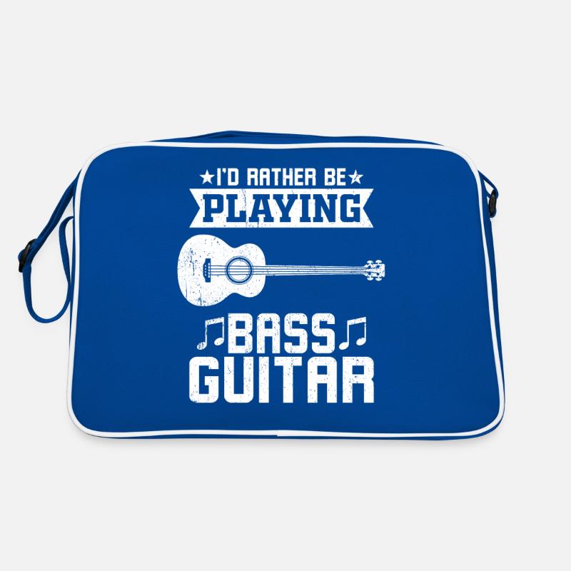 I'd rather play bass guitar Retro Bag