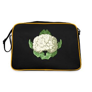 Fun Yoga Chou Légume Chou Chou Fleur - Sac Retro - noir/or - Dos