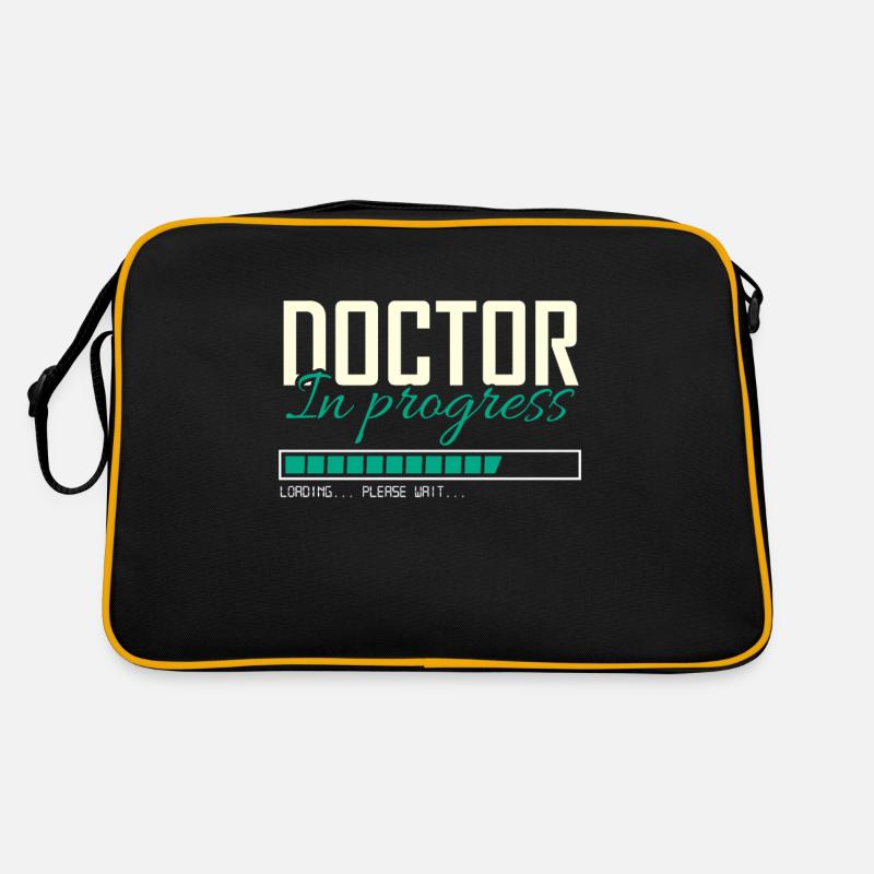 Doktor in Arbeit Retro Tasche