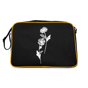 Wildflowers - Retro Bag - black/gold - Back