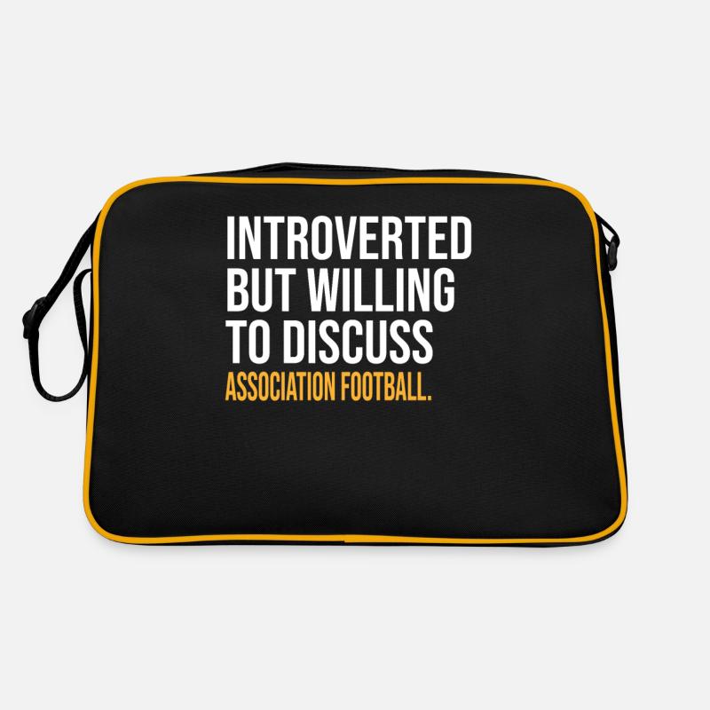 INTROVERTI MAIS PRÊT À DISCUTER DE L’ASSOCIATION FOO Sac Retro