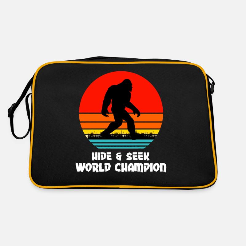 Cache-cache Champion du Monde BigFoot Sac Retro