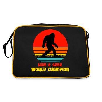 Hide Seek World Champion BigFoot - Retro Bag - black/gold - Back