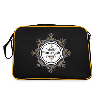 AMAZIGH MORIFES POTERIES KABYLE - Sac Retro - noir/or - Dos
