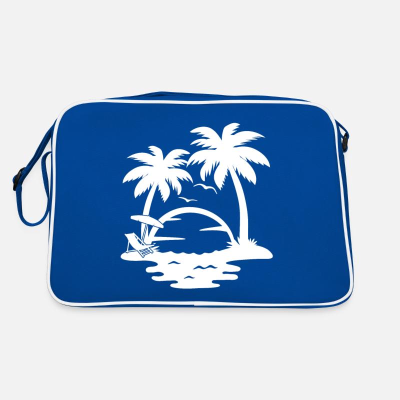 Palm trees Retro Bag