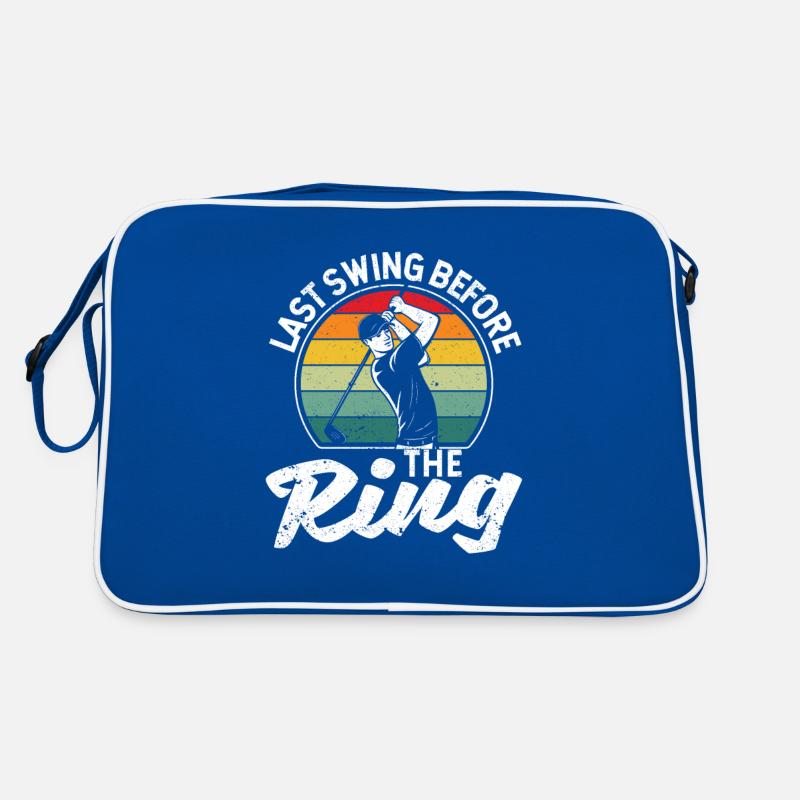 Fan Golfer Golfer Dernier coup devant le ring Sac Retro