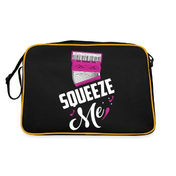 Squeeze Me Music Polka - Retro Bag - black/gold - Back