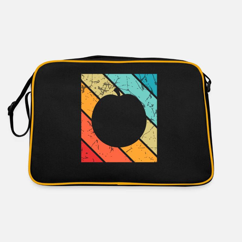 Apricot Fruit Lover Retro Veggie Diet Idée cadeau Sac Retro