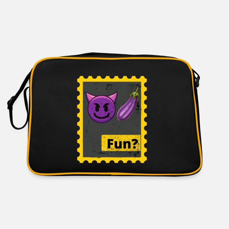 Gay humor Retro Bag