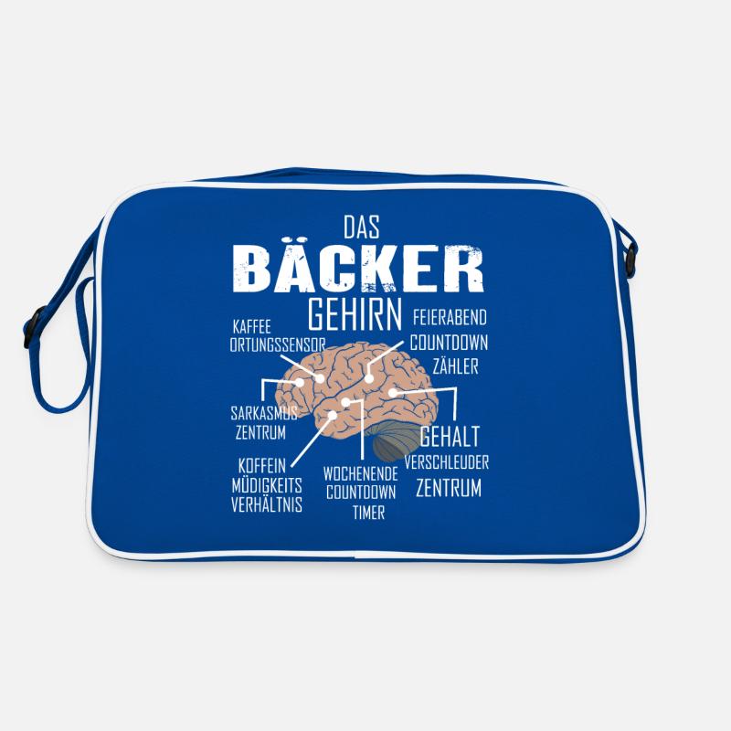 BÄCKER Spruch Beruf Sarkasmus Lustig Humor Retro Tasche